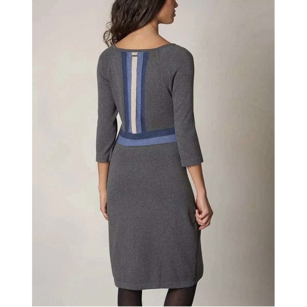 Prana Dress Medium Yarrah Sweater Dress 100% Organic Cotton Cottagecore Boho NEW - Picture 2 of 16